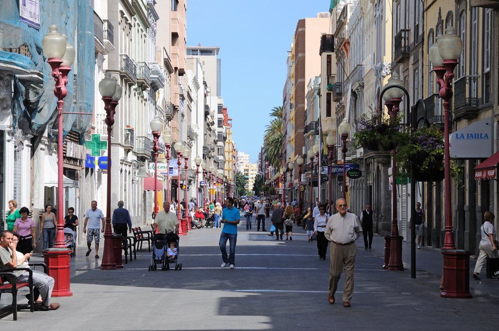Calle Triana en Las Palmas